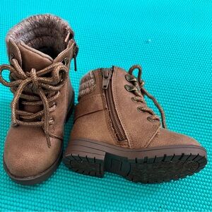 Size 5 Baby Girl Brown  Boots